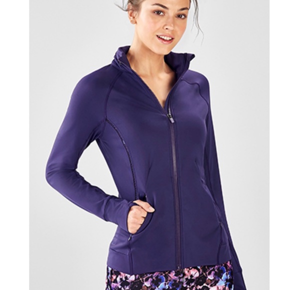 Fabletics Tops - Fabletics bri mock neck jacket small